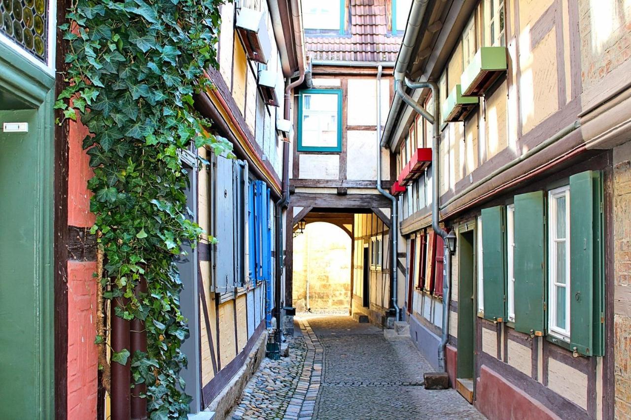 Ferienwohnung Unterm Schreckensturm Кведлинбург Екстериор снимка