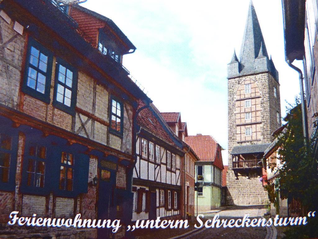 Ferienwohnung Unterm Schreckensturm Кведлинбург Екстериор снимка